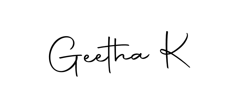Here are the top 10 professional signature styles for the name Geetha K. These are the best autograph styles you can use for your name. Geetha K signature style 10 images and pictures png