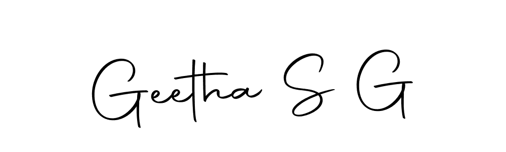 It looks lik you need a new signature style for name Geetha S G. Design unique handwritten (Autography-DOLnW) signature with our free signature maker in just a few clicks. Geetha S G signature style 10 images and pictures png