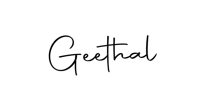 Geethal stylish signature style. Best Handwritten Sign (Autography-DOLnW) for my name. Handwritten Signature Collection Ideas for my name Geethal. Geethal signature style 10 images and pictures png