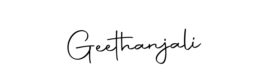 Make a beautiful signature design for name Geethanjali. With this signature (Autography-DOLnW) style, you can create a handwritten signature for free. Geethanjali signature style 10 images and pictures png