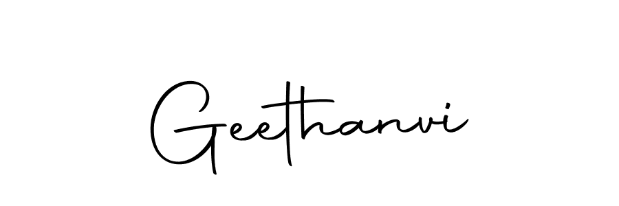How to make Geethanvi signature? Autography-DOLnW is a professional autograph style. Create handwritten signature for Geethanvi name. Geethanvi signature style 10 images and pictures png