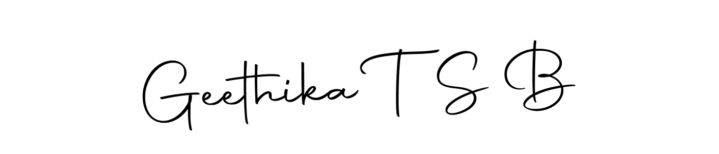 Once you've used our free online signature maker to create your best signature Autography-DOLnW style, it's time to enjoy all of the benefits that Geethika T S B name signing documents. Geethika T S B signature style 10 images and pictures png