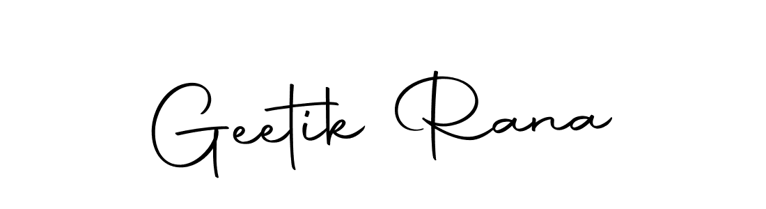It looks lik you need a new signature style for name Geetik Rana. Design unique handwritten (Autography-DOLnW) signature with our free signature maker in just a few clicks. Geetik Rana signature style 10 images and pictures png