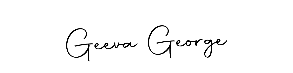 This is the best signature style for the Geeva George name. Also you like these signature font (Autography-DOLnW). Mix name signature. Geeva George signature style 10 images and pictures png