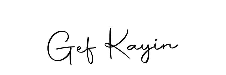 Use a signature maker to create a handwritten signature online. With this signature software, you can design (Autography-DOLnW) your own signature for name Gef Kayin. Gef Kayin signature style 10 images and pictures png
