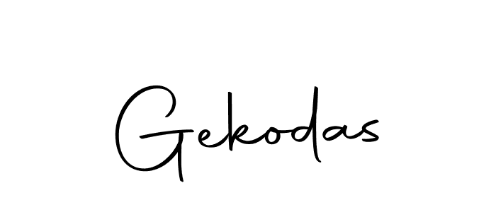 Design your own signature with our free online signature maker. With this signature software, you can create a handwritten (Autography-DOLnW) signature for name Gekodas. Gekodas signature style 10 images and pictures png