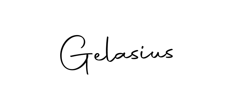 Create a beautiful signature design for name Gelasius. With this signature (Autography-DOLnW) fonts, you can make a handwritten signature for free. Gelasius signature style 10 images and pictures png