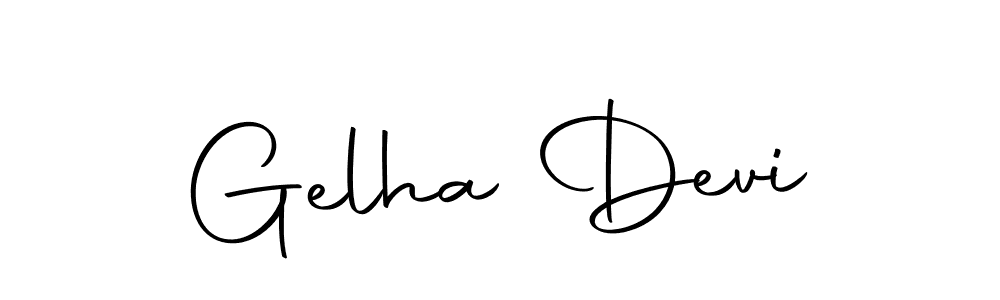 if you are searching for the best signature style for your name Gelha Devi. so please give up your signature search. here we have designed multiple signature styles  using Autography-DOLnW. Gelha Devi signature style 10 images and pictures png