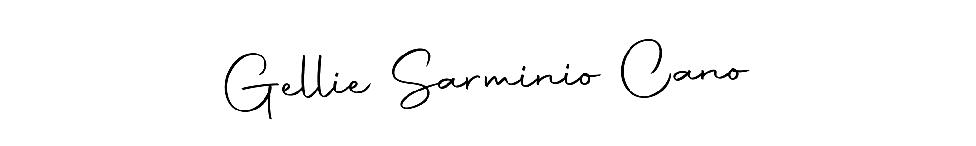 Design your own signature with our free online signature maker. With this signature software, you can create a handwritten (Autography-DOLnW) signature for name Gellie Sarminio Cano. Gellie Sarminio Cano signature style 10 images and pictures png