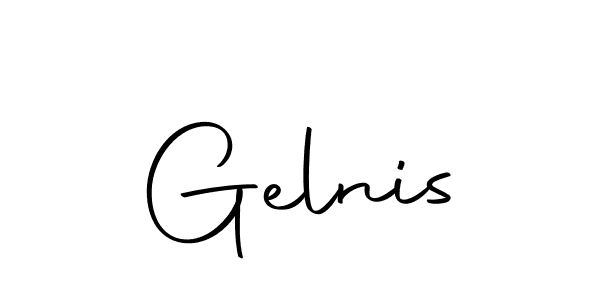 The best way (Autography-DOLnW) to make a short signature is to pick only two or three words in your name. The name Gelnis include a total of six letters. For converting this name. Gelnis signature style 10 images and pictures png