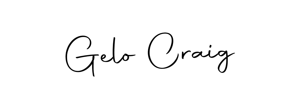 if you are searching for the best signature style for your name Gelo Craig. so please give up your signature search. here we have designed multiple signature styles  using Autography-DOLnW. Gelo Craig signature style 10 images and pictures png