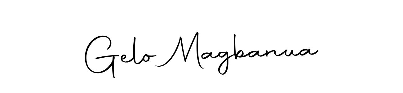 Also we have Gelo Magbanua name is the best signature style. Create professional handwritten signature collection using Autography-DOLnW autograph style. Gelo Magbanua signature style 10 images and pictures png