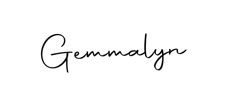 You should practise on your own different ways (Autography-DOLnW) to write your name (Gemmalyn) in signature. don't let someone else do it for you. Gemmalyn signature style 10 images and pictures png