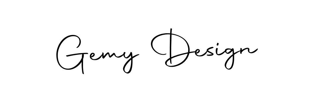 You should practise on your own different ways (Autography-DOLnW) to write your name (Gemy Design) in signature. don't let someone else do it for you. Gemy Design signature style 10 images and pictures png