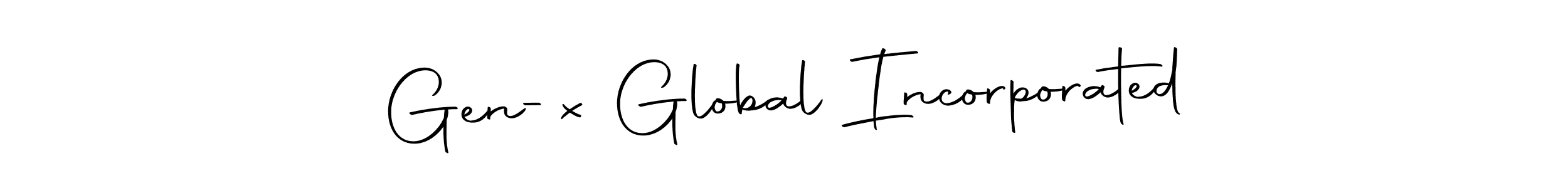 How to Draw Gen-x Global Incorporated signature style? Autography-DOLnW is a latest design signature styles for name Gen-x Global Incorporated. Gen-x Global Incorporated signature style 10 images and pictures png