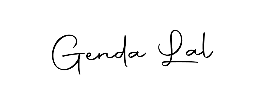 Create a beautiful signature design for name Genda Lal. With this signature (Autography-DOLnW) fonts, you can make a handwritten signature for free. Genda Lal signature style 10 images and pictures png