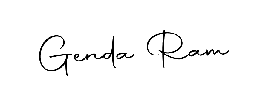 Make a beautiful signature design for name Genda Ram. With this signature (Autography-DOLnW) style, you can create a handwritten signature for free. Genda Ram signature style 10 images and pictures png