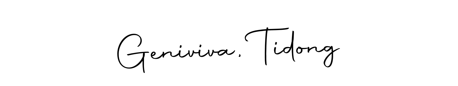 Also we have Geniviva, Tidong name is the best signature style. Create professional handwritten signature collection using Autography-DOLnW autograph style. Geniviva, Tidong signature style 10 images and pictures png