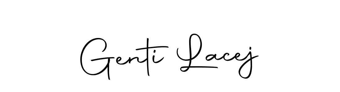 Make a beautiful signature design for name Genti Lacej. With this signature (Autography-DOLnW) style, you can create a handwritten signature for free. Genti Lacej signature style 10 images and pictures png