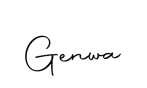 Best and Professional Signature Style for Genwa. Autography-DOLnW Best Signature Style Collection. Genwa signature style 10 images and pictures png