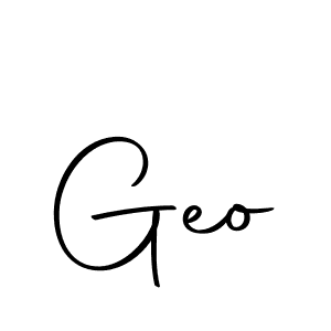 The best way (Autography-DOLnW) to make a short signature is to pick only two or three words in your name. The name Geo include a total of six letters. For converting this name. Geo signature style 10 images and pictures png