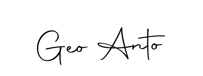 Also we have Geo Anto name is the best signature style. Create professional handwritten signature collection using Autography-DOLnW autograph style. Geo Anto signature style 10 images and pictures png