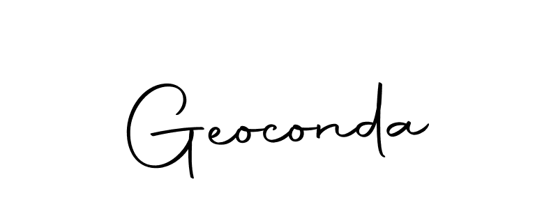 Make a beautiful signature design for name Geoconda. With this signature (Autography-DOLnW) style, you can create a handwritten signature for free. Geoconda signature style 10 images and pictures png