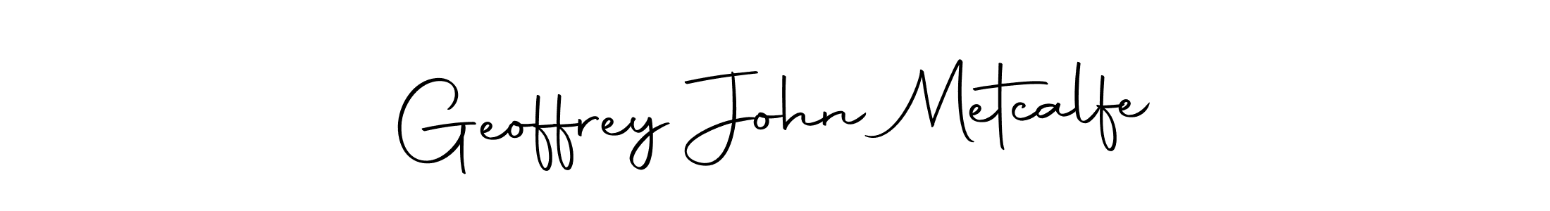 It looks lik you need a new signature style for name Geoffrey John Metcalfe. Design unique handwritten (Autography-DOLnW) signature with our free signature maker in just a few clicks. Geoffrey John Metcalfe signature style 10 images and pictures png