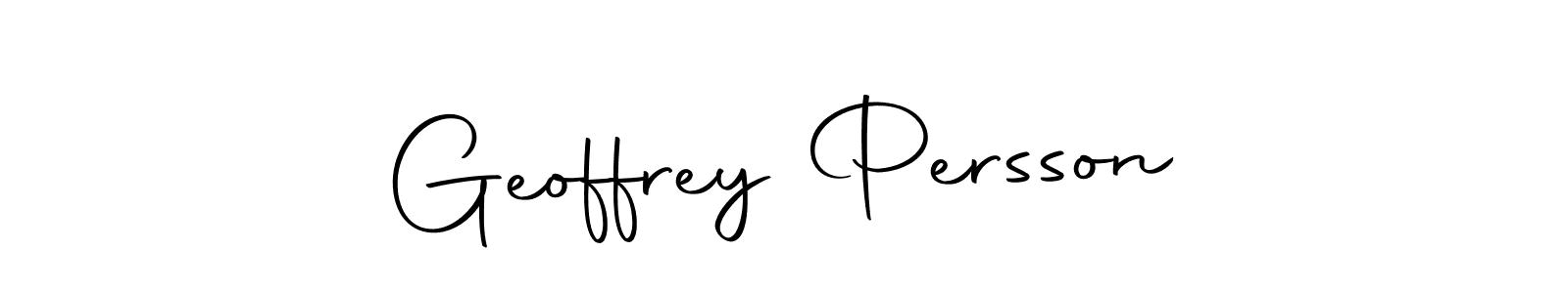 You can use this online signature creator to create a handwritten signature for the name Geoffrey Persson. This is the best online autograph maker. Geoffrey Persson signature style 10 images and pictures png