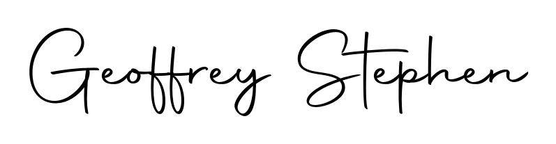 Elevate your brand with a stunning Geoffrey Stephen eSignature. The Autography-DOLnW style provides a balanced, flowing aesthetic for everyday signing. Geoffrey Stephen signature style 10 images and pictures png