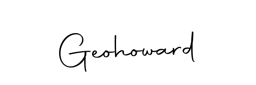Geohoward stylish signature style. Best Handwritten Sign (Autography-DOLnW) for my name. Handwritten Signature Collection Ideas for my name Geohoward. Geohoward signature style 10 images and pictures png