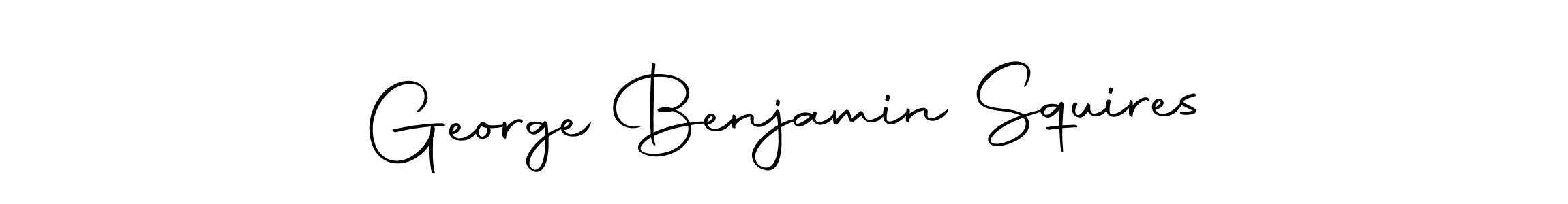 Design your own signature with our free online signature maker. With this signature software, you can create a handwritten (Autography-DOLnW) signature for name George Benjamin Squires. George Benjamin Squires signature style 10 images and pictures png