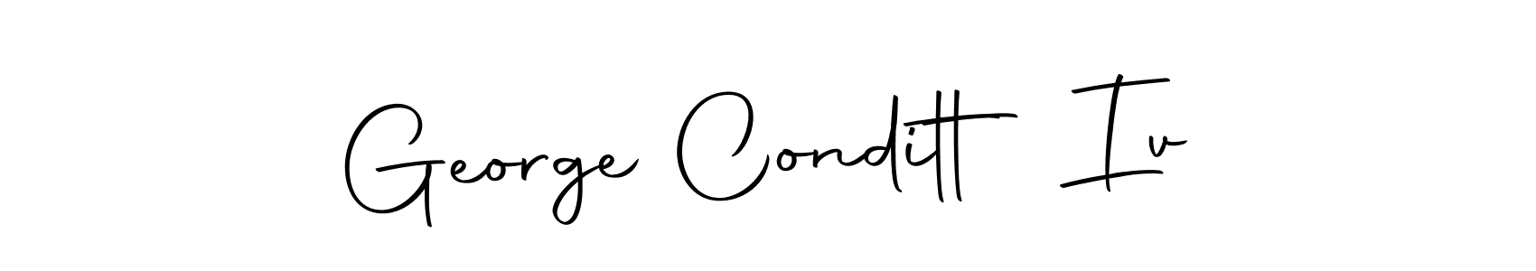 Autography-DOLnW is a professional signature style that is perfect for those who want to add a touch of class to their signature. It is also a great choice for those who want to make their signature more unique. Get George Conditt Iv name to fancy signature for free. George Conditt Iv signature style 10 images and pictures png