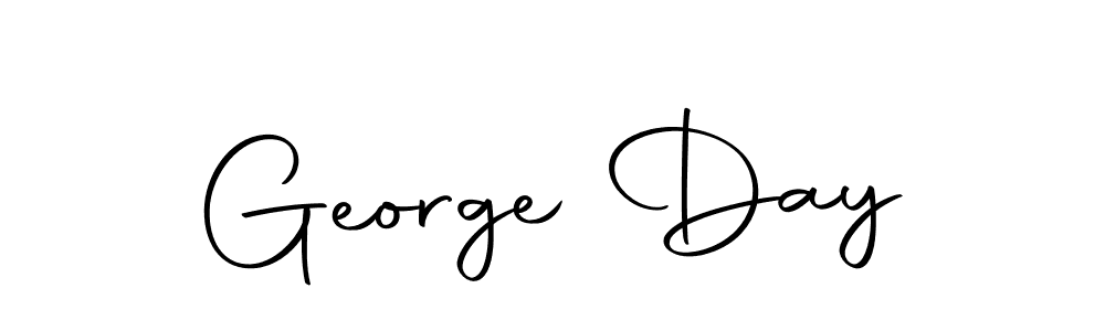 This is the best signature style for the George Day name. Also you like these signature font (Autography-DOLnW). Mix name signature. George Day signature style 10 images and pictures png