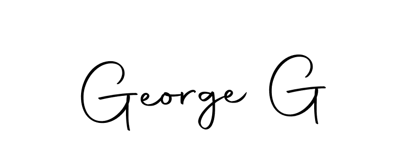 Make a beautiful signature design for name George G. With this signature (Autography-DOLnW) style, you can create a handwritten signature for free. George G signature style 10 images and pictures png