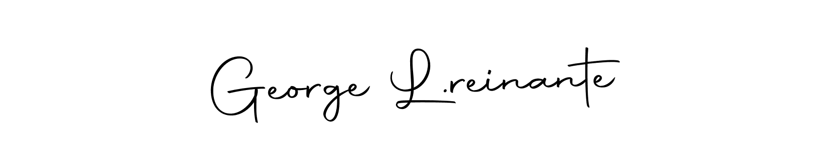 Design your own signature with our free online signature maker. With this signature software, you can create a handwritten (Autography-DOLnW) signature for name George L.reinante. George L.reinante signature style 10 images and pictures png