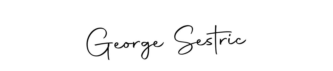 George Sestric stylish signature style. Best Handwritten Sign (Autography-DOLnW) for my name. Handwritten Signature Collection Ideas for my name George Sestric. George Sestric signature style 10 images and pictures png