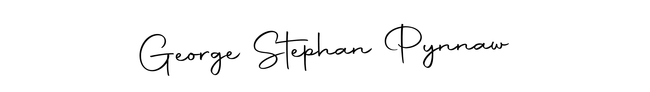 Create a beautiful signature design for name George Stephan Pynnaw. With this signature (Autography-DOLnW) fonts, you can make a handwritten signature for free. George Stephan Pynnaw signature style 10 images and pictures png