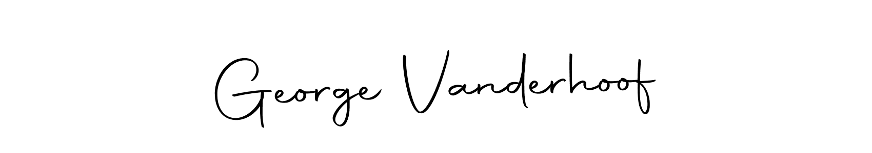 Also we have George Vanderhoof name is the best signature style. Create professional handwritten signature collection using Autography-DOLnW autograph style. George Vanderhoof signature style 10 images and pictures png