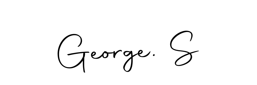 George. S stylish signature style. Best Handwritten Sign (Autography-DOLnW) for my name. Handwritten Signature Collection Ideas for my name George. S. George. S signature style 10 images and pictures png