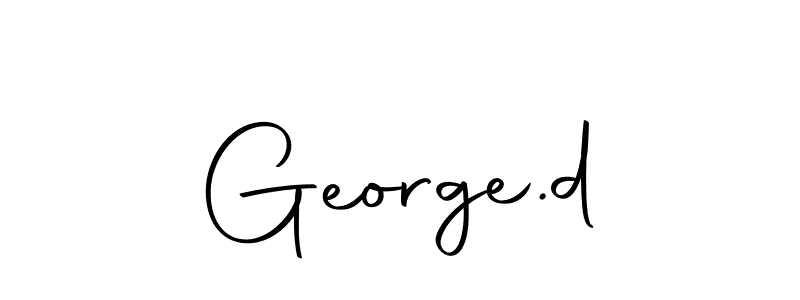 George.d stylish signature style. Best Handwritten Sign (Autography-DOLnW) for my name. Handwritten Signature Collection Ideas for my name George.d. George.d signature style 10 images and pictures png