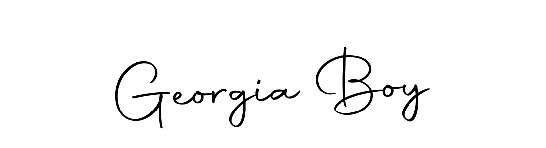 Make a beautiful signature design for name Georgia Boy. Use this online signature maker to create a handwritten signature for free. Georgia Boy signature style 10 images and pictures png