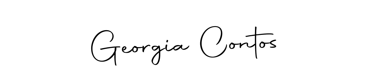Make a beautiful signature design for name Georgia Contos. With this signature (Autography-DOLnW) style, you can create a handwritten signature for free. Georgia Contos signature style 10 images and pictures png