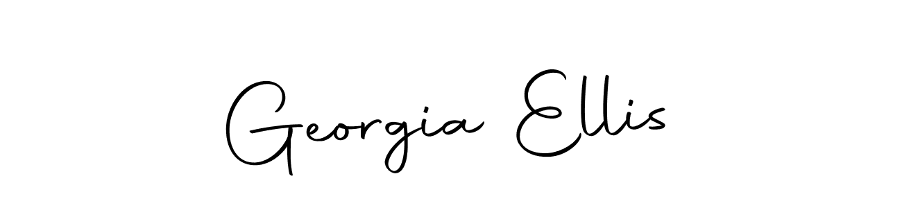 Also we have Georgia Ellis name is the best signature style. Create professional handwritten signature collection using Autography-DOLnW autograph style. Georgia Ellis signature style 10 images and pictures png