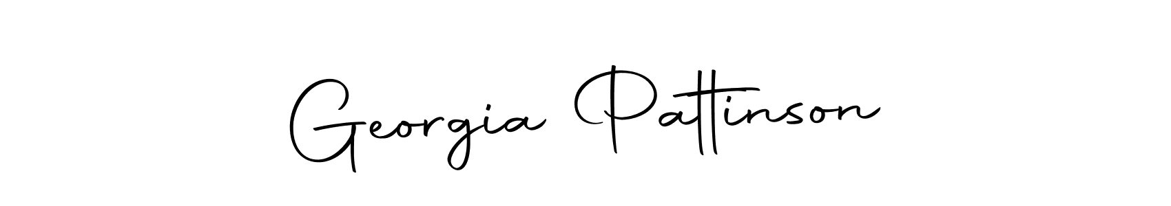 Similarly Autography-DOLnW is the best handwritten signature design. Signature creator online .You can use it as an online autograph creator for name Georgia Pattinson. Georgia Pattinson signature style 10 images and pictures png