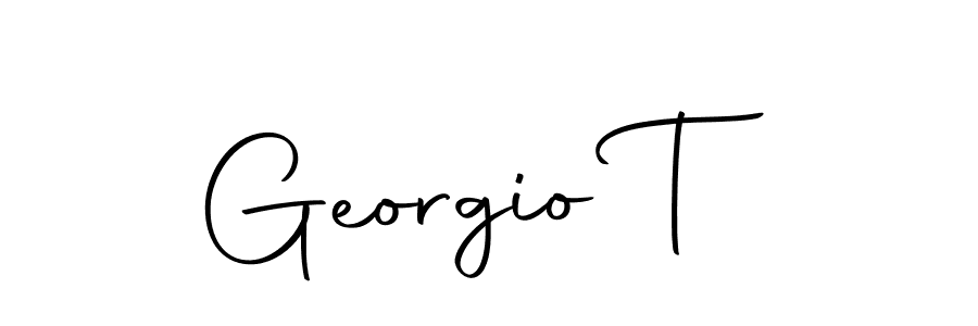 This is the best signature style for the Georgio T name. Also you like these signature font (Autography-DOLnW). Mix name signature. Georgio T signature style 10 images and pictures png