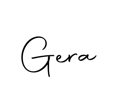 Make a beautiful signature design for name Gera. Use this online signature maker to create a handwritten signature for free. Gera signature style 10 images and pictures png