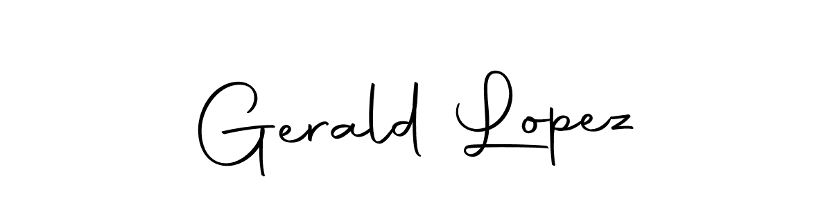 Similarly Autography-DOLnW is the best handwritten signature design. Signature creator online .You can use it as an online autograph creator for name Gerald Lopez. Gerald Lopez signature style 10 images and pictures png