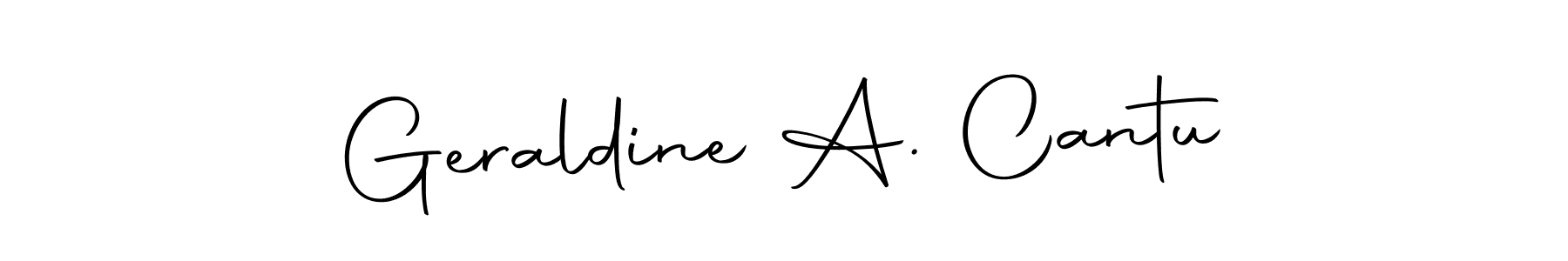 Make a beautiful signature design for name Geraldine A. Cantu. Use this online signature maker to create a handwritten signature for free. Geraldine A. Cantu signature style 10 images and pictures png