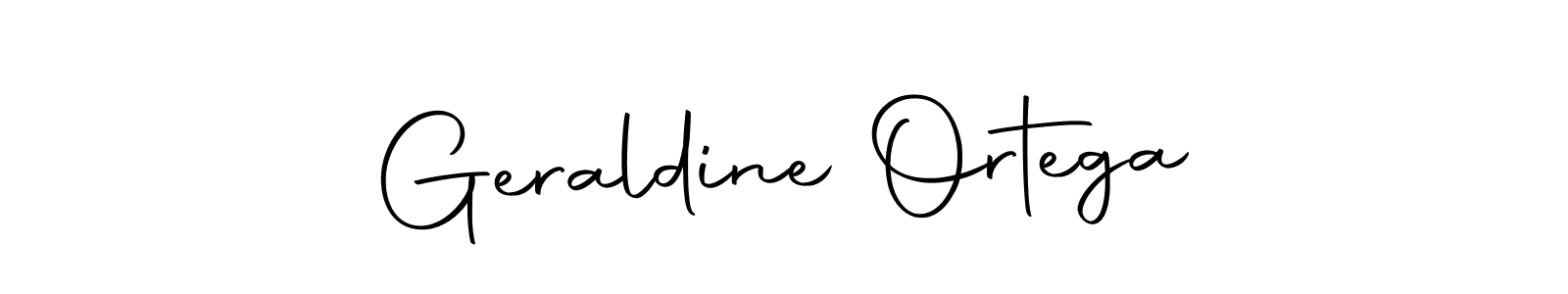 It looks lik you need a new signature style for name Geraldine Ortega. Design unique handwritten (Autography-DOLnW) signature with our free signature maker in just a few clicks. Geraldine Ortega signature style 10 images and pictures png